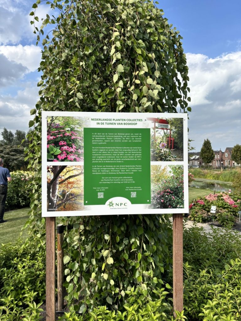 Öffentlicher Schaugarten in Boskoop